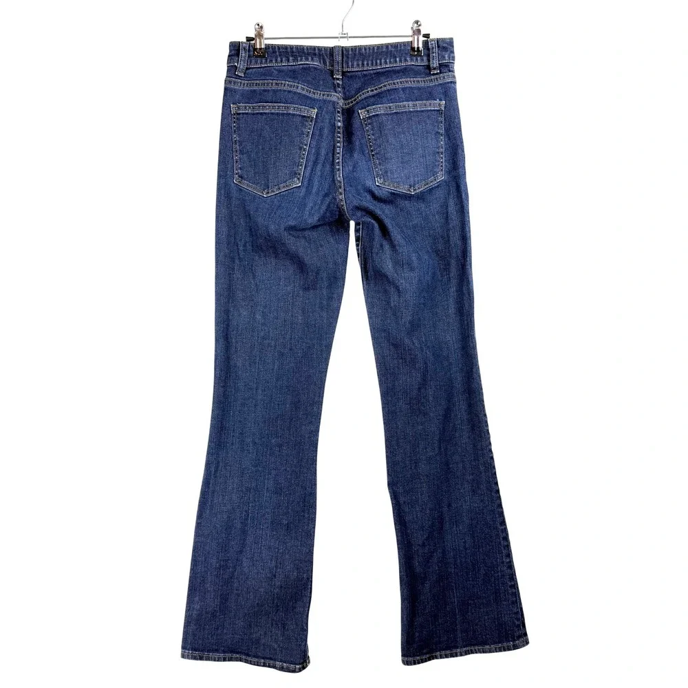 Talbots Heritage Bootcut Jeans Womens 6/28 Dark Wash Stretch Denim‎ Blue Pants